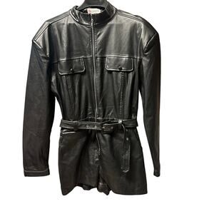 L’ATISTE Black faux romper Size L